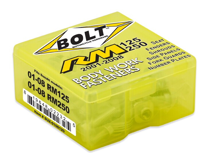 Plastic Kit Suzuki RM 125-250 From 1998 To 2000 Rtech | Wob Design - Foto 7