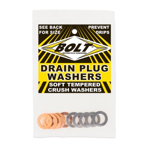 Bolt Hardware Universal Drain Plug Washers