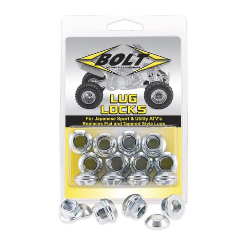 Bolt Hardware Lug Locks ATV/UTV