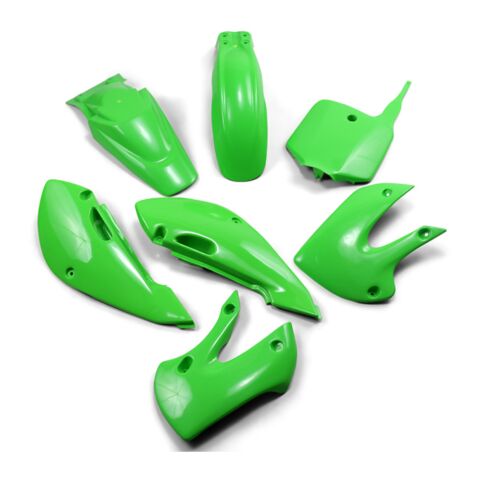 UFO Plastic Kit Kawasaki KX65 2000-2026 / KLX110 / Suzuki DR-Z110 2002-2009