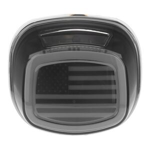 Kuryakyn Tracer US Flag LED Taillight For Harley 1999-2025