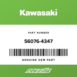 Kawasaki 56076-4347 PATTERN, SHROUD, LWR, RH - RevZilla