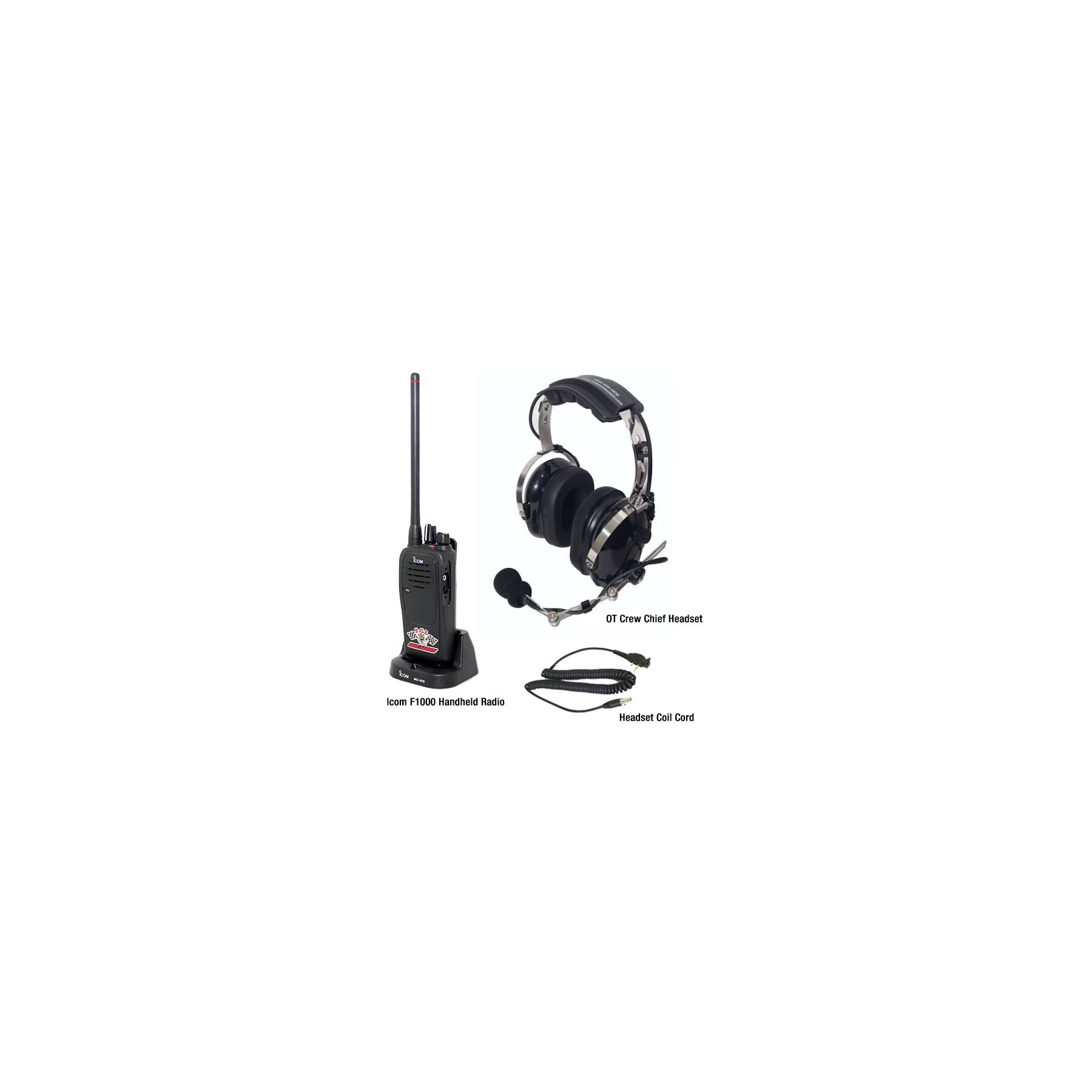 PCI Race Radios Crew Chief Package Icom