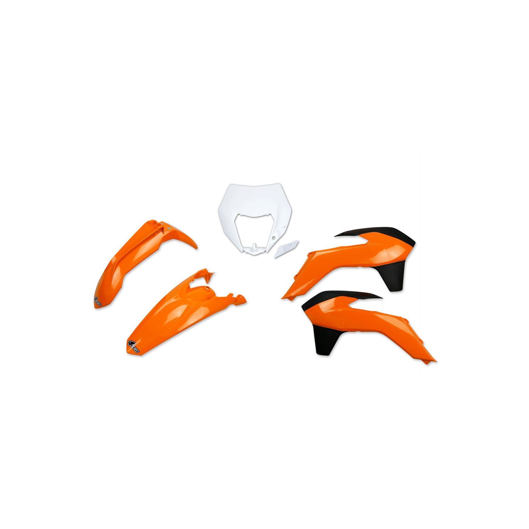 UFO Plastic Kit KTM XC-W / XCF-W / EXC / EXC-F 200cc-500cc 2014-2016