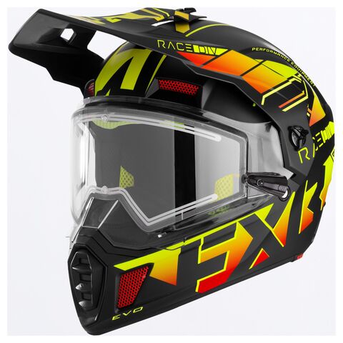 FXR Clutch X Evo Helmet - Electric Shield