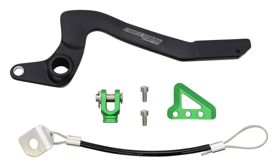 ロック狂 Moose Racing Forged Rear Brake Pedal Kawasaki KX65 2000-2026