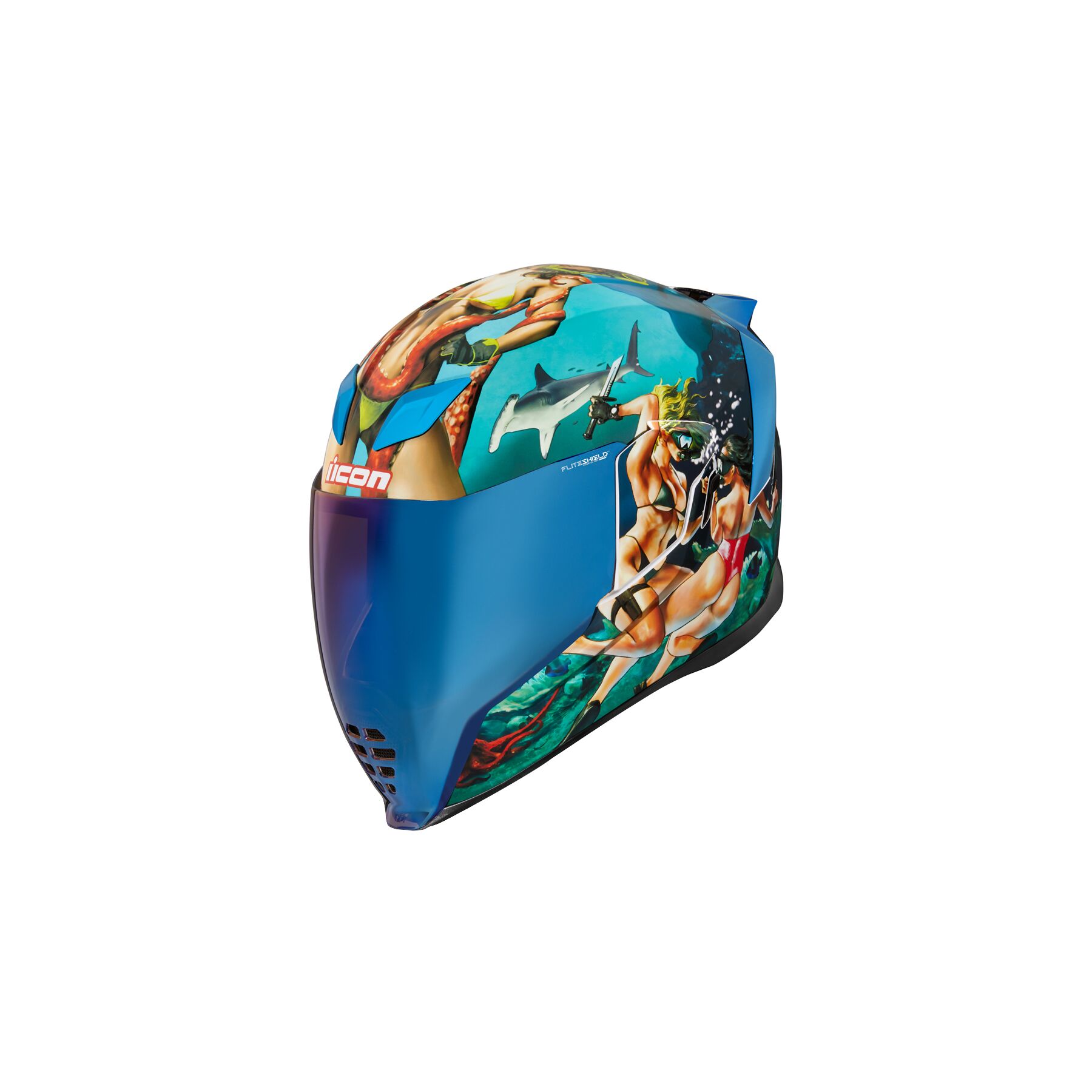 Icon Airflite Pleasuredome 4 Helmet (XS and SM)