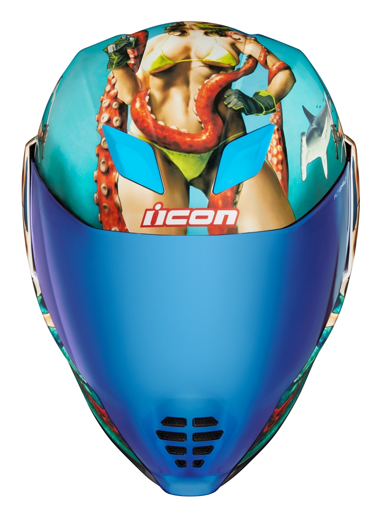 Icon Airflite Pleasuredome フルフェイス XL. ICON Airflite Pleasuredome 4 Helmet | XtremeHelmets.com