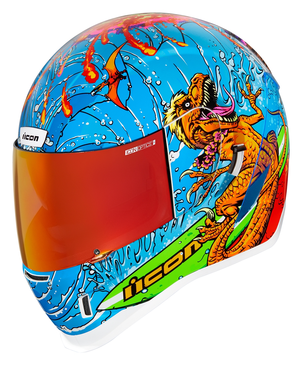 Icon Airform Dino Fury Helmet (LG) | 20% ($46.00) Off! - RevZilla
