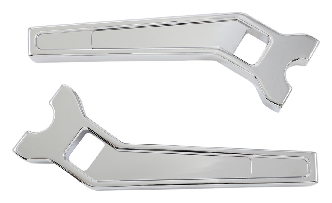 LA Choppers 1.25" Billet Performance Risers 10" Rise w/ Pullback