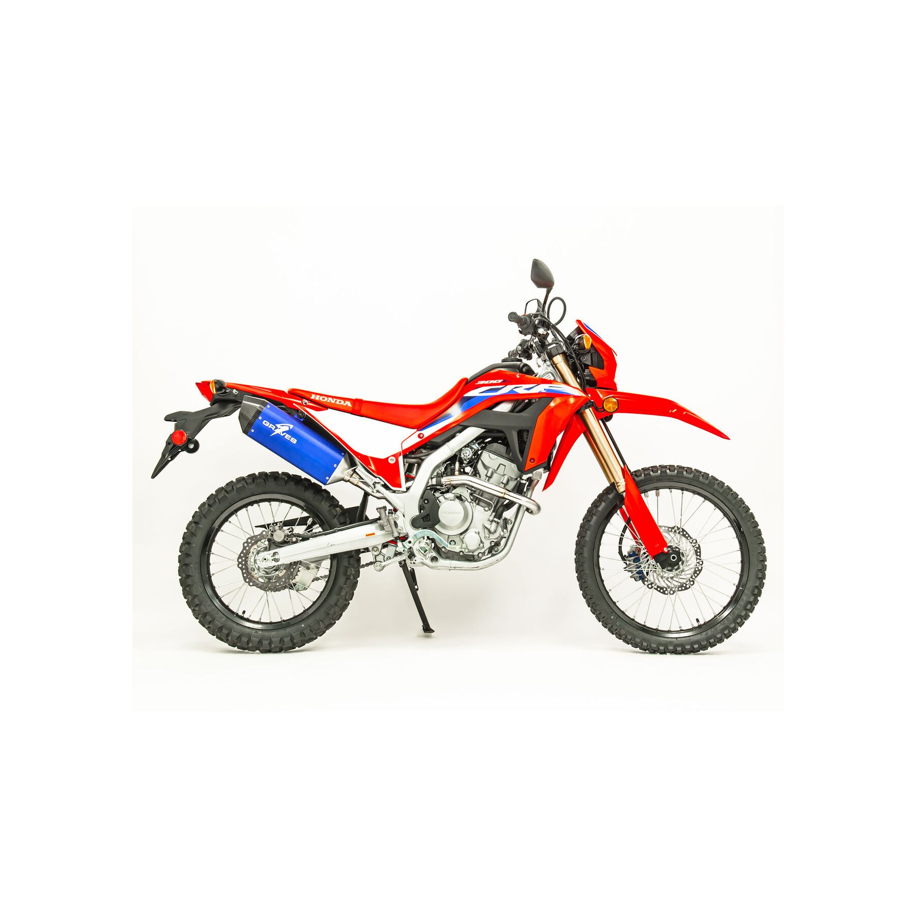 Graves Octagonal Full Exhaust System Honda CRF300L / S / Rally / ABS 2