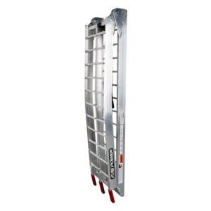 Fire Power Folding Curved Aluminum Ramp 