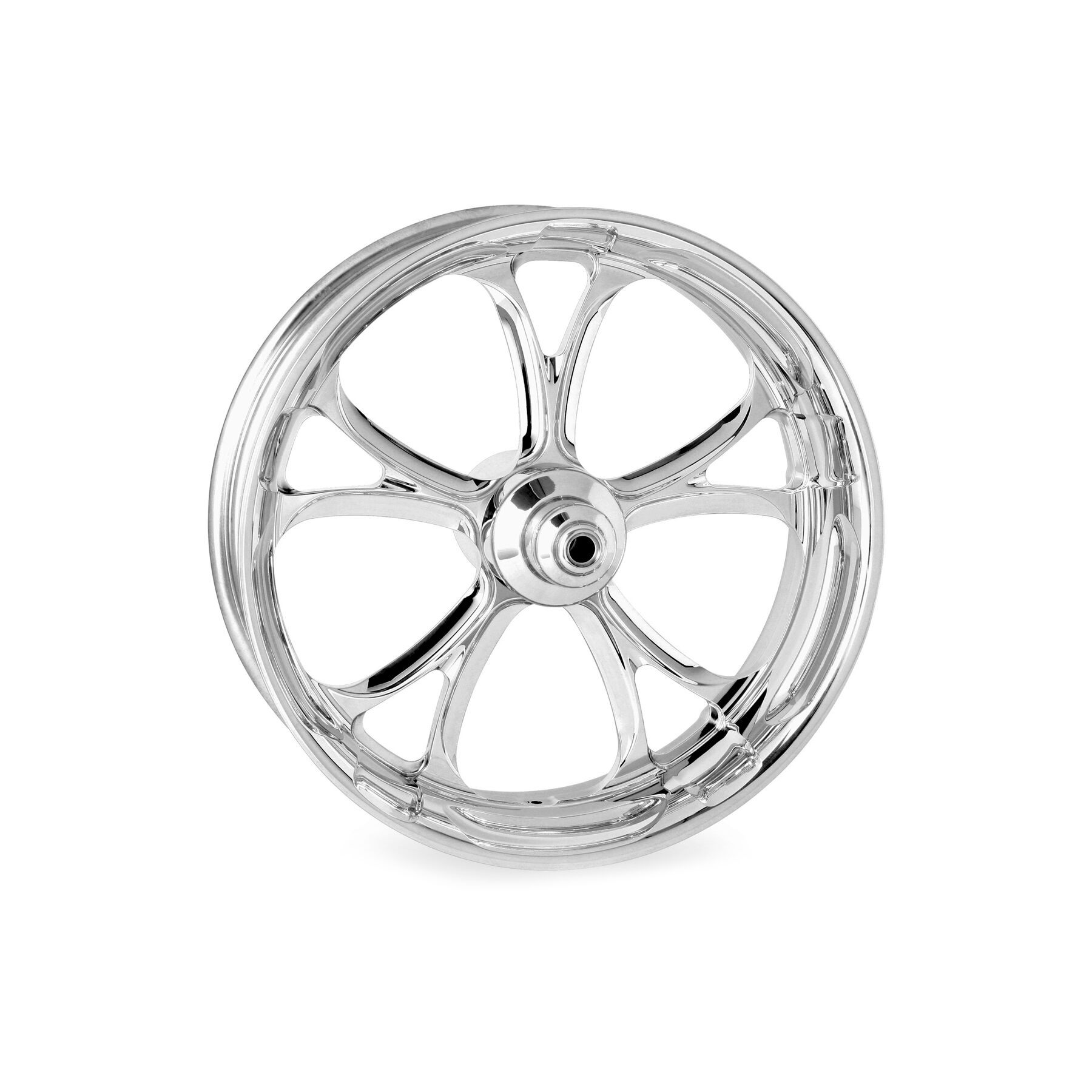 Performance Machine Luxe Chrome Rear Wheel, 18 x 5.5