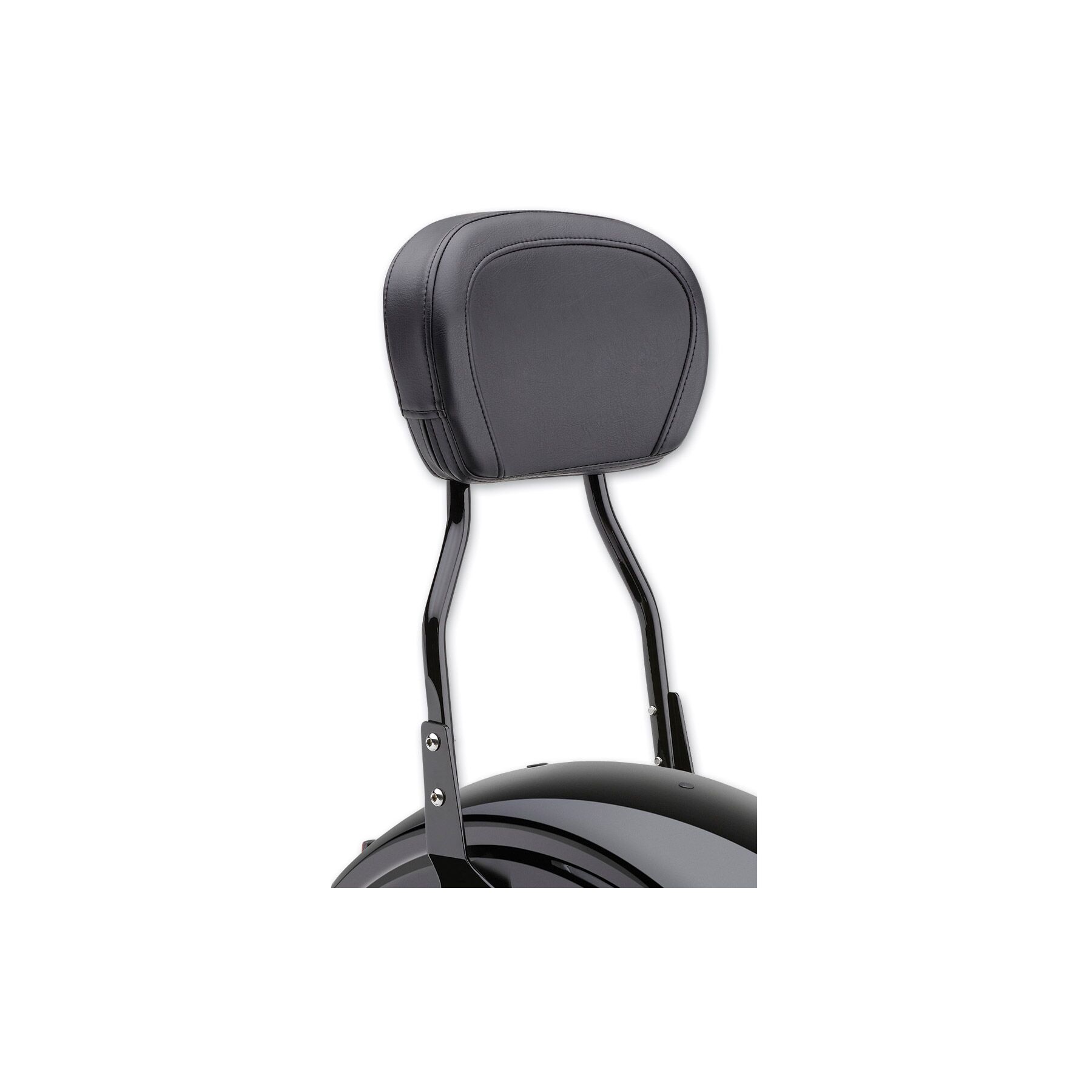 Cobra Standard Round Sissy Bar with Pad For Harley For Harley Softail 