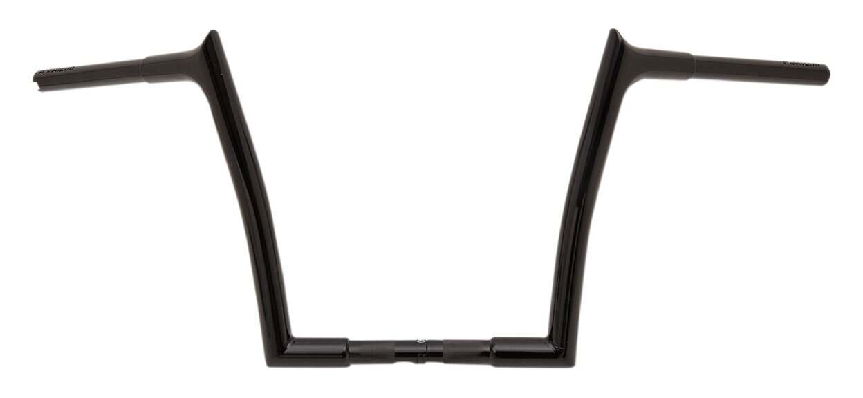 Fat Baggers Inc. 1 1/4" EZ Install Pointed Top Handlebar For Harley 1986-2025 10" Rise