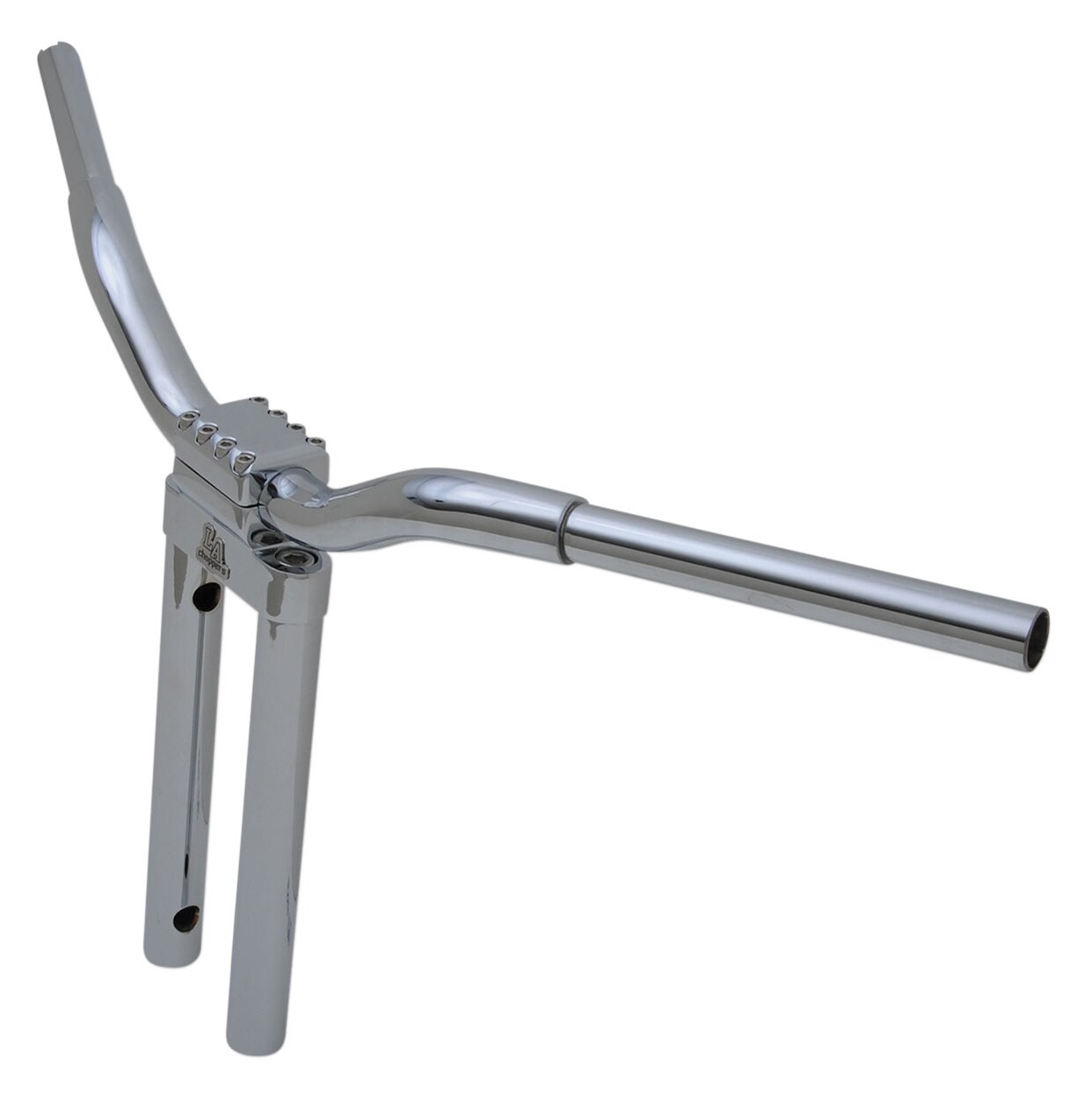 LA Choppers Kage Fighter Straight 1 1/4" T-Bars 14" Rise