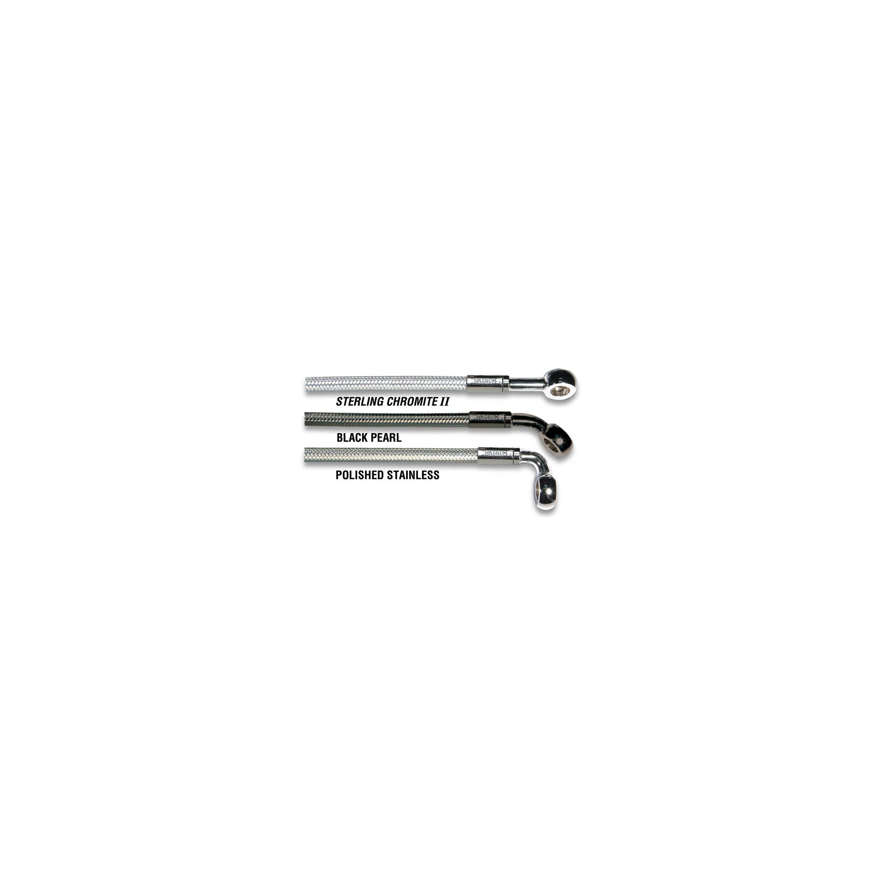 Magnum Black Pearl Upper Brake Line