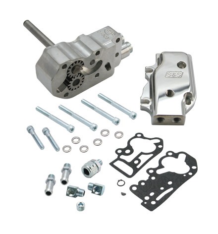 S&S Cycle HVHP Oil Pump For Harley S&S EVO 1992-2000 Universal Cover