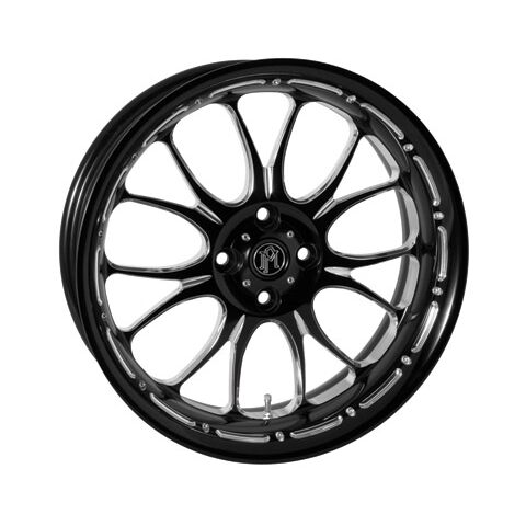 Performance Machine 15 x 5.5 Trike Wheel Heathen Style Platinum Finish