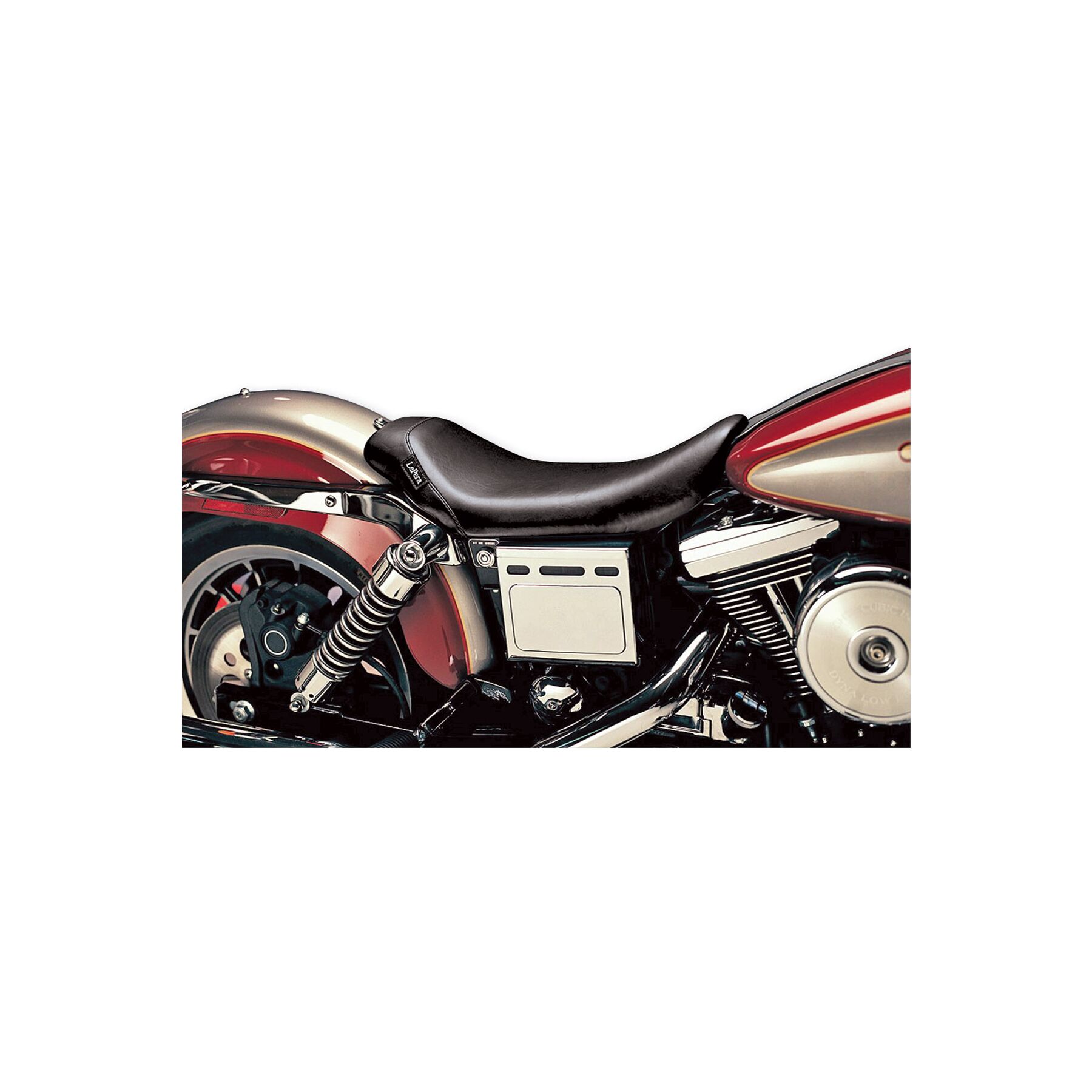 Le Pera Bare Bones Solo Seat For Harley Dyna 1996-2003