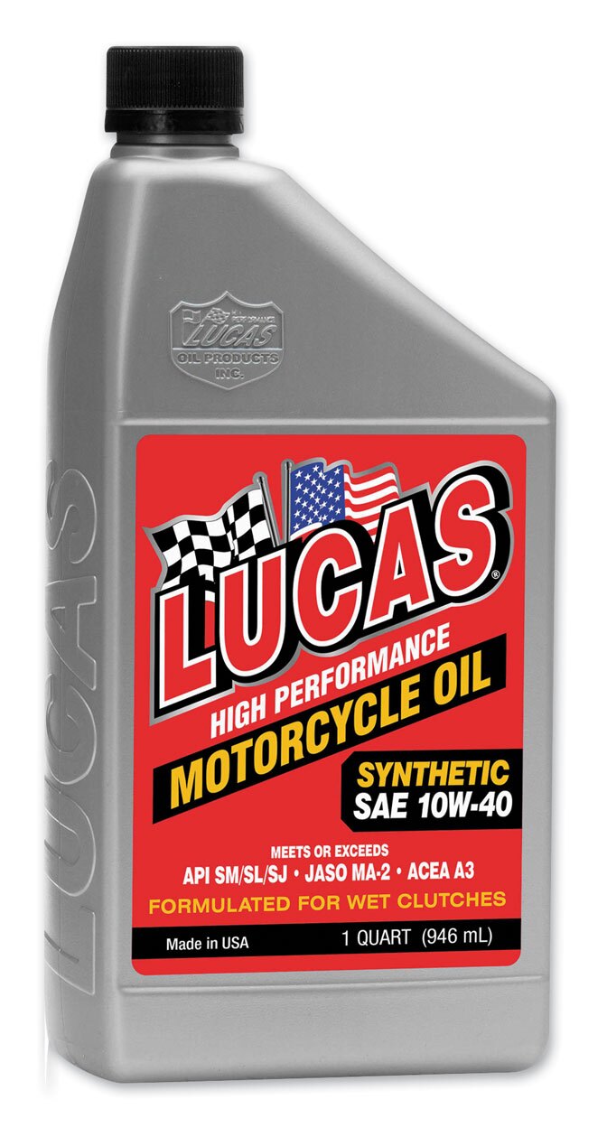 Lucas High Performance Synthetic Engine Oil 10W40 1 Quart