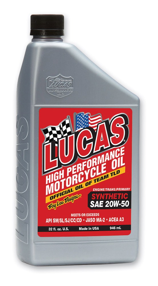 Lucas High Performance Synthetic Engine Oil 20W50 1 Quart