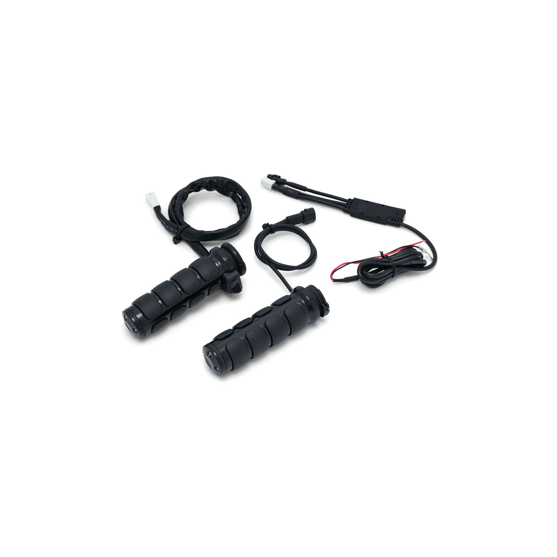 Kuryakyn Heated ISO Grips For Harley With Dual Cable Throttle