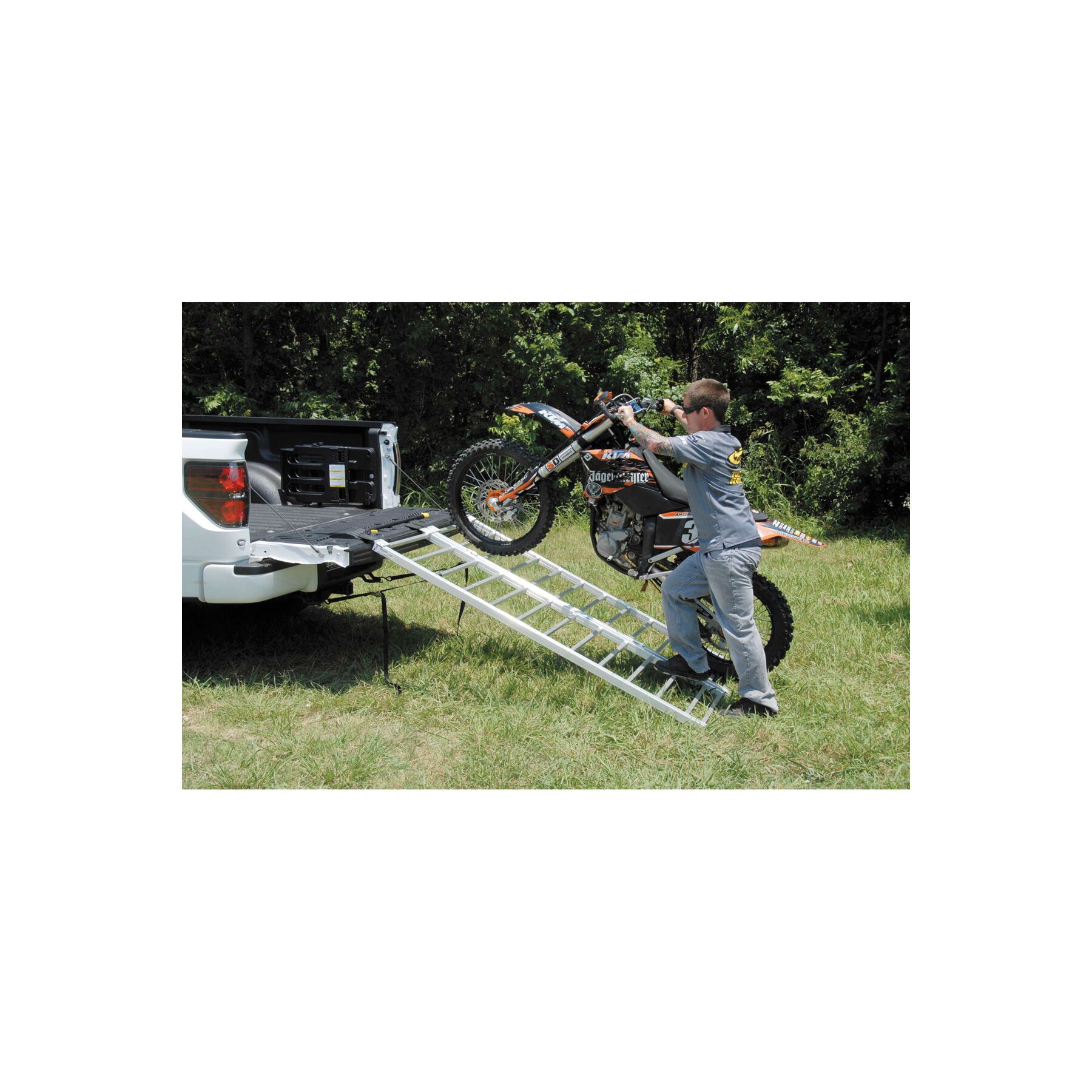 QuadBoss 71 x 41 - 1,500 Pound Capacity Bi-Fold Ramp