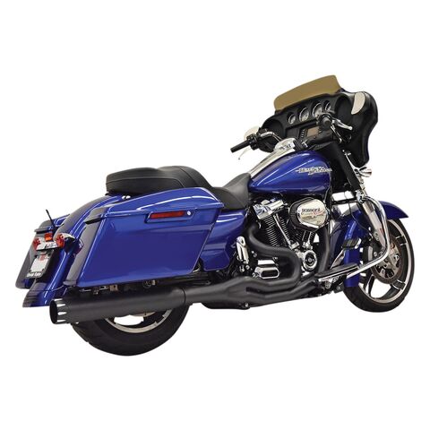 Bassani Road Rage 2-Into-1 High Horsepower Exhaust System For Harley Touring 2017-2026