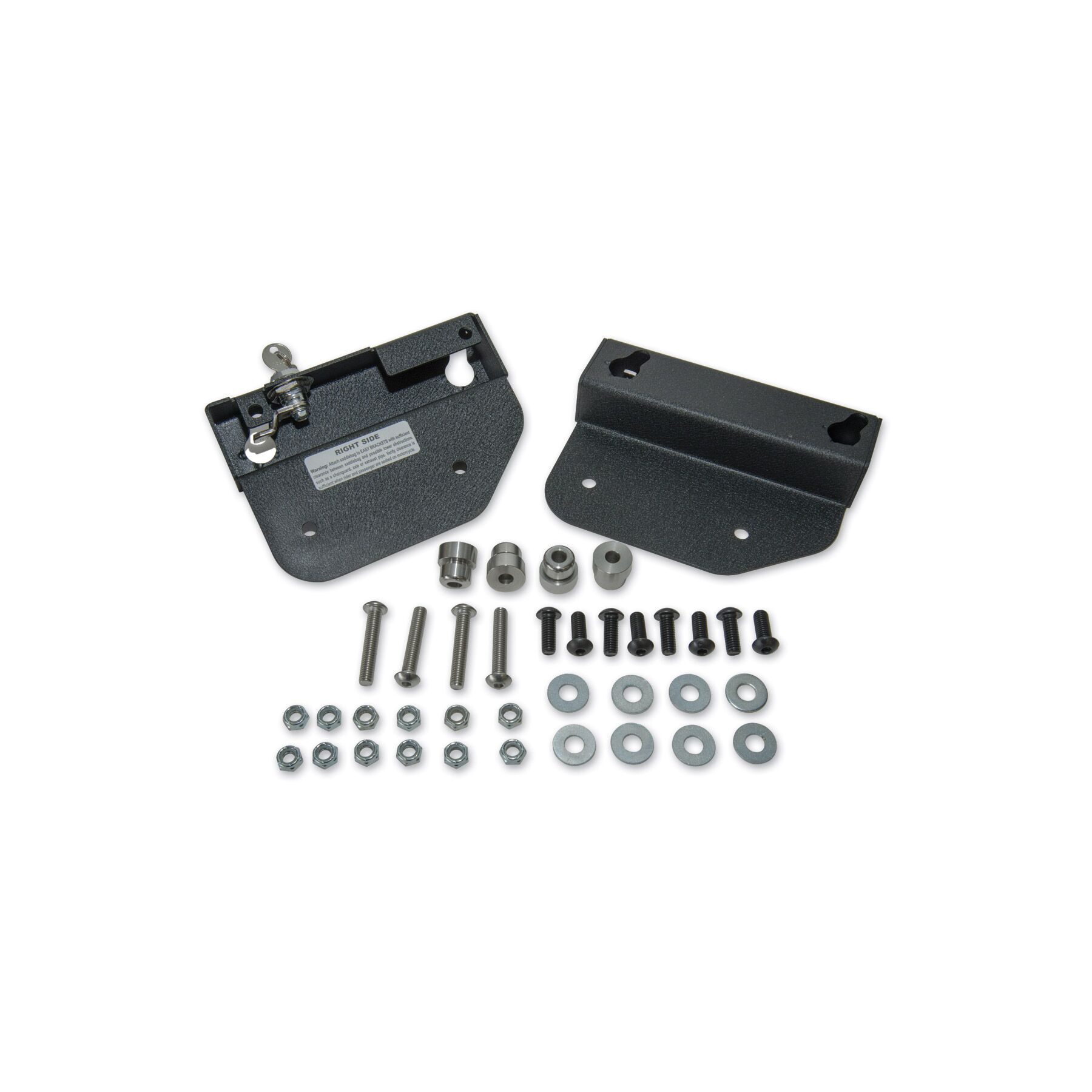 Leatherworks Quick Mounts Saddlebag Mounting System For Harley Softail