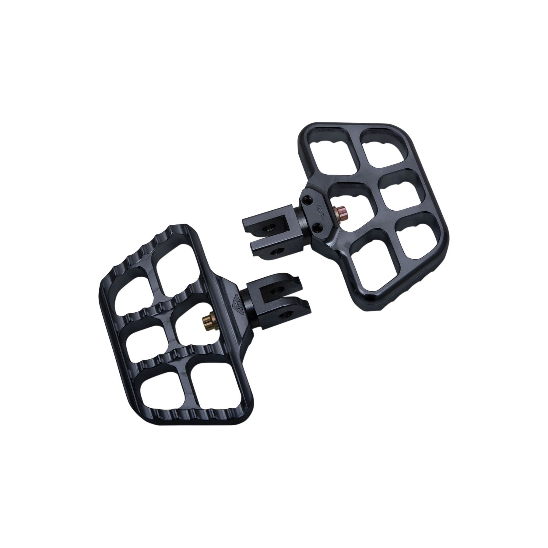 Joker Machine Serrated Mini Rider Floorboards For Harley Softail 2018-