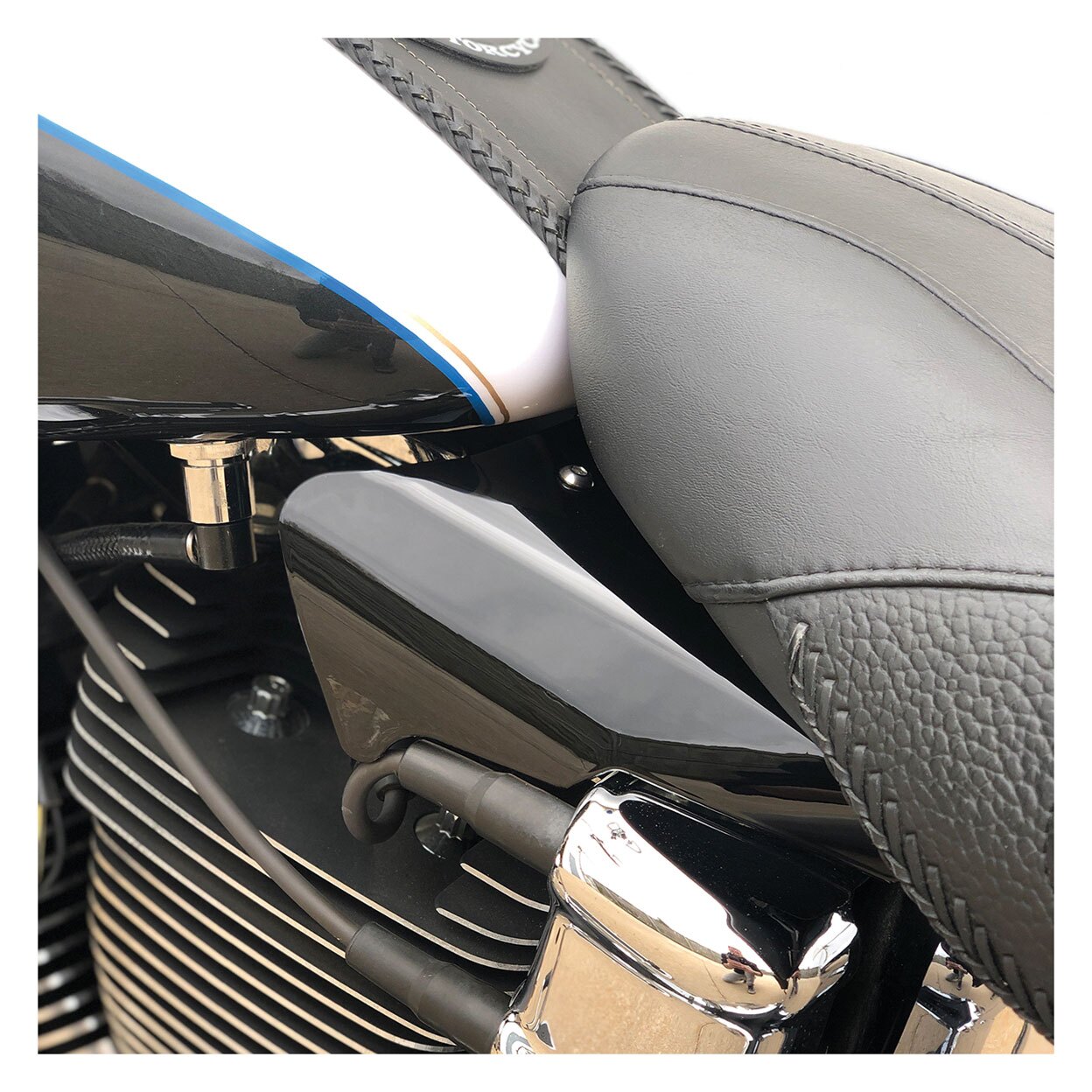 HogWorkz Mid-Frame Air Deflector For Harley Softail 2008-2017