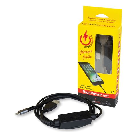 RidePower USB To Lightning Charger Cable