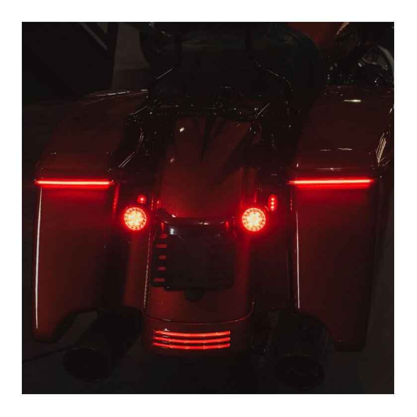 Custom Dynamics LED Low-Profile Bagz Accent Lights For Harley Touring 2014-2025 N/A