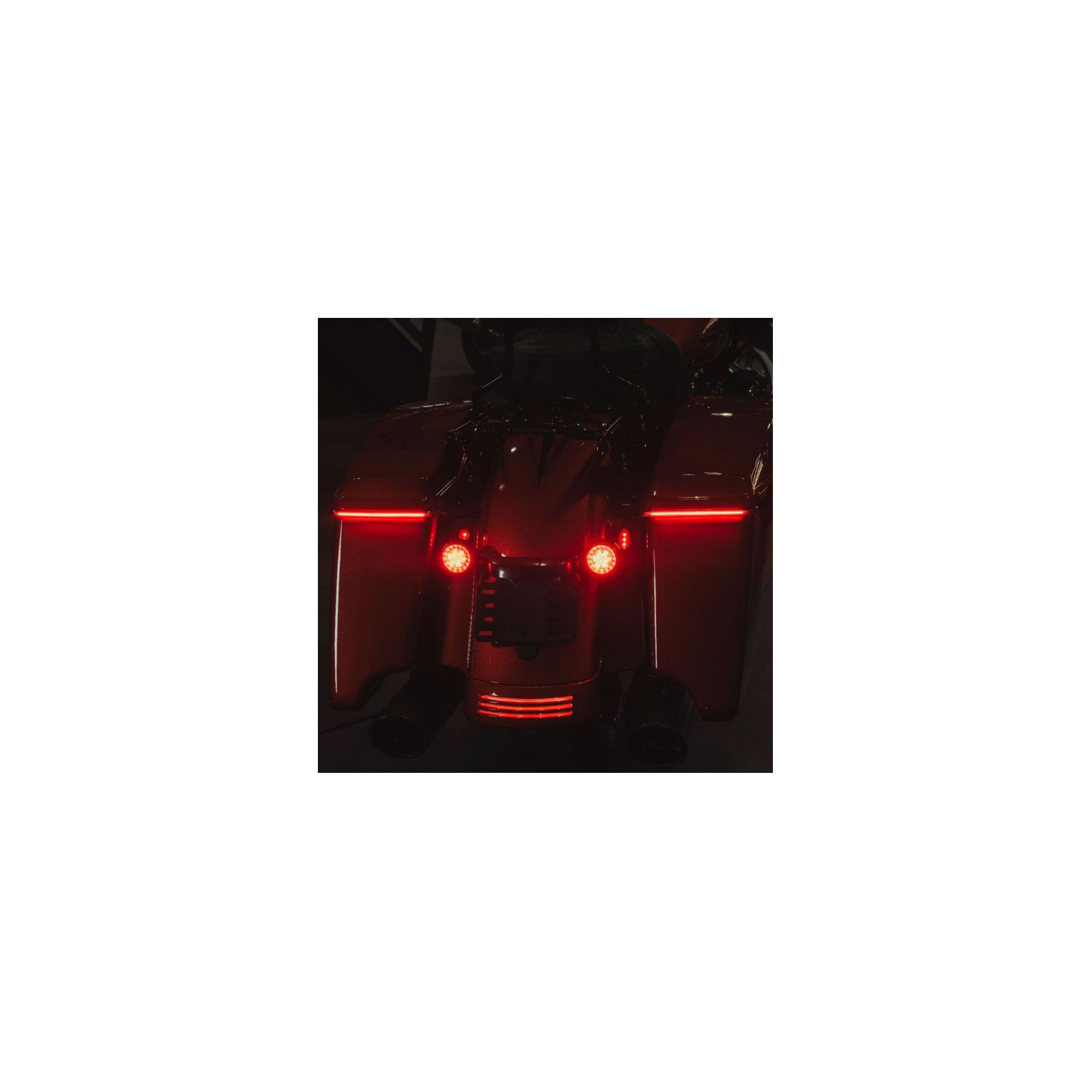 Custom Dynamics LED Low-Profile Bagz Accent Lights For Harley Touring