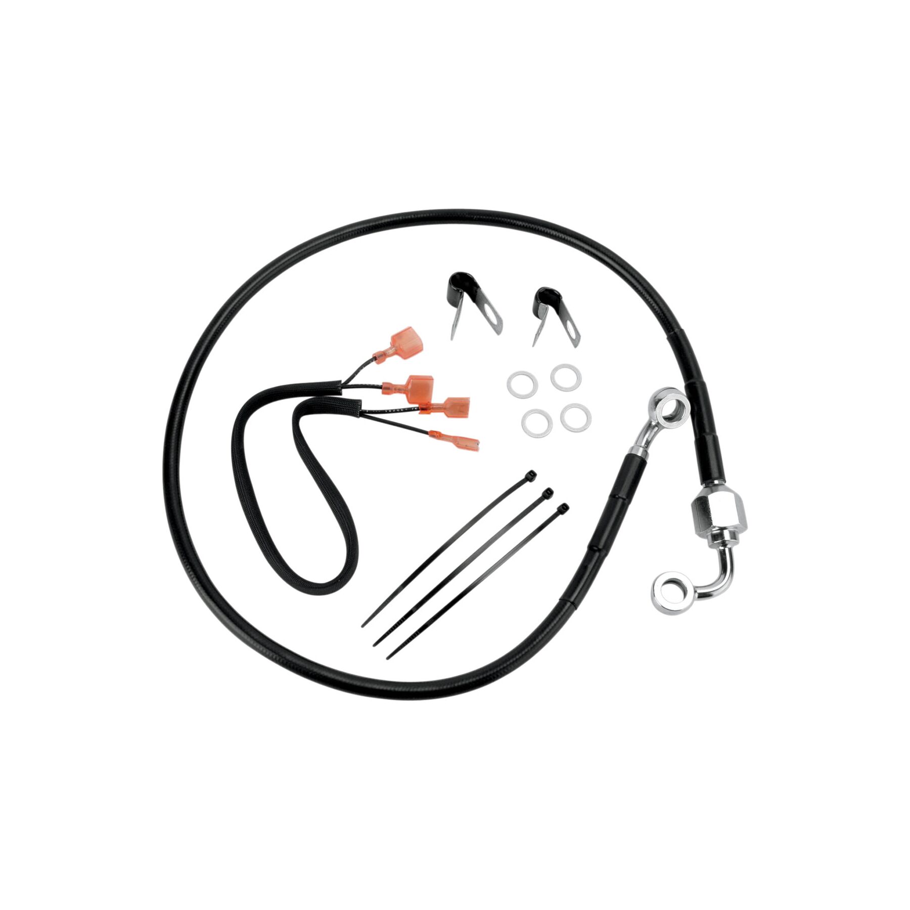 Drag Specialties Rear Brake Line Kit For Non-ABS Harley Sportster 2000