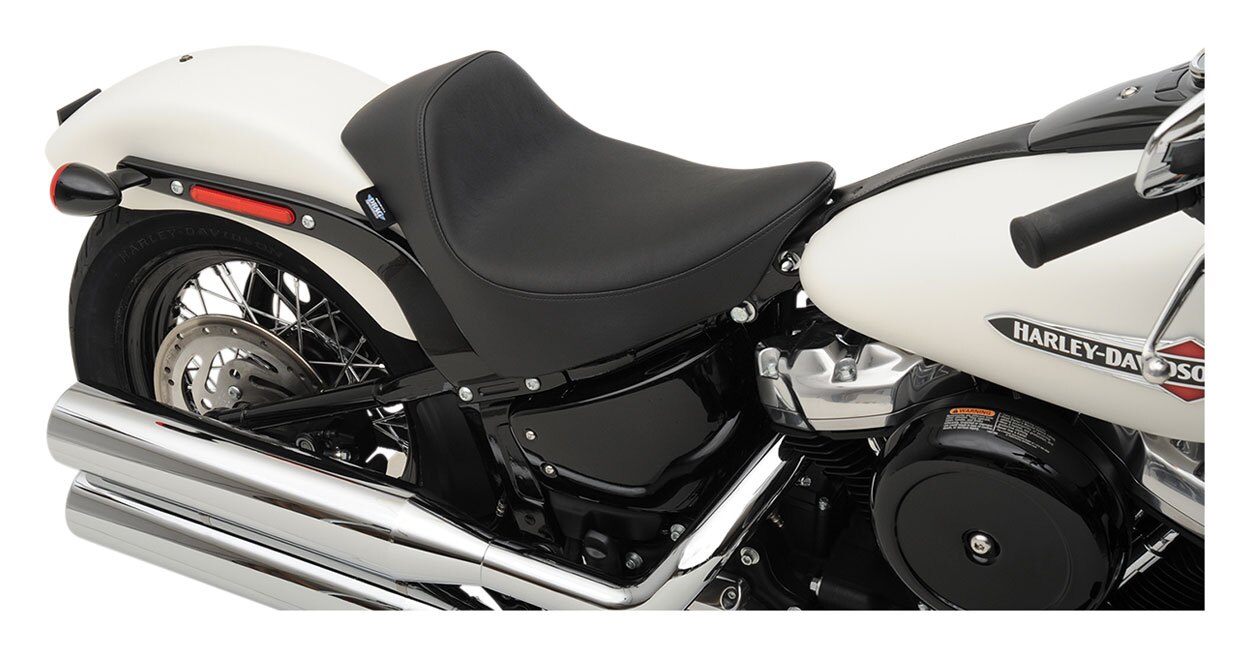 Drag Specialties EZ-On Solo Seat For Harley FLHC/S / FLDE / FLSL