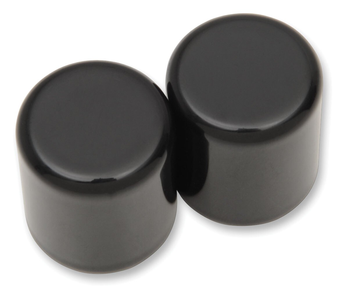 Drag Specialties Magnetic Docking Point Covers Small - Gloss Black OEM 48225-10