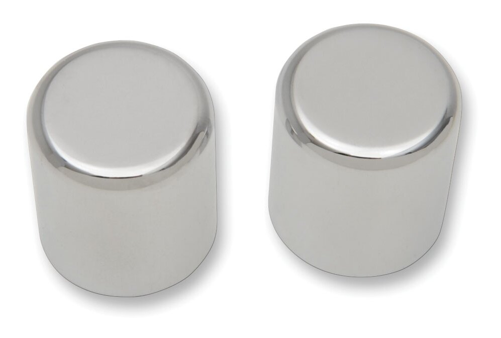 Drag Specialties Magnetic Docking Point Covers Small - Chrome OEM 48035-09