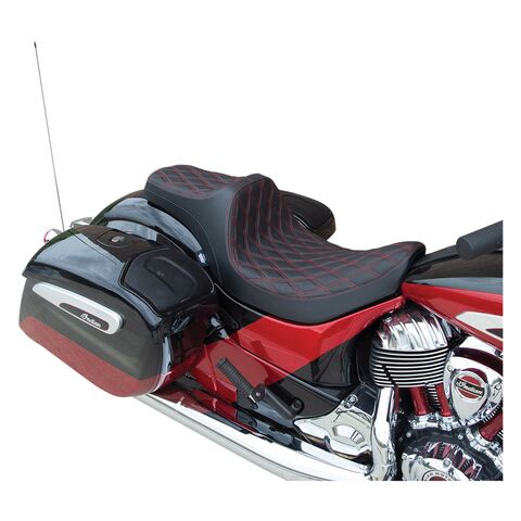 Drag Specialties Predator III Seat For Indian Touring 2014-2025