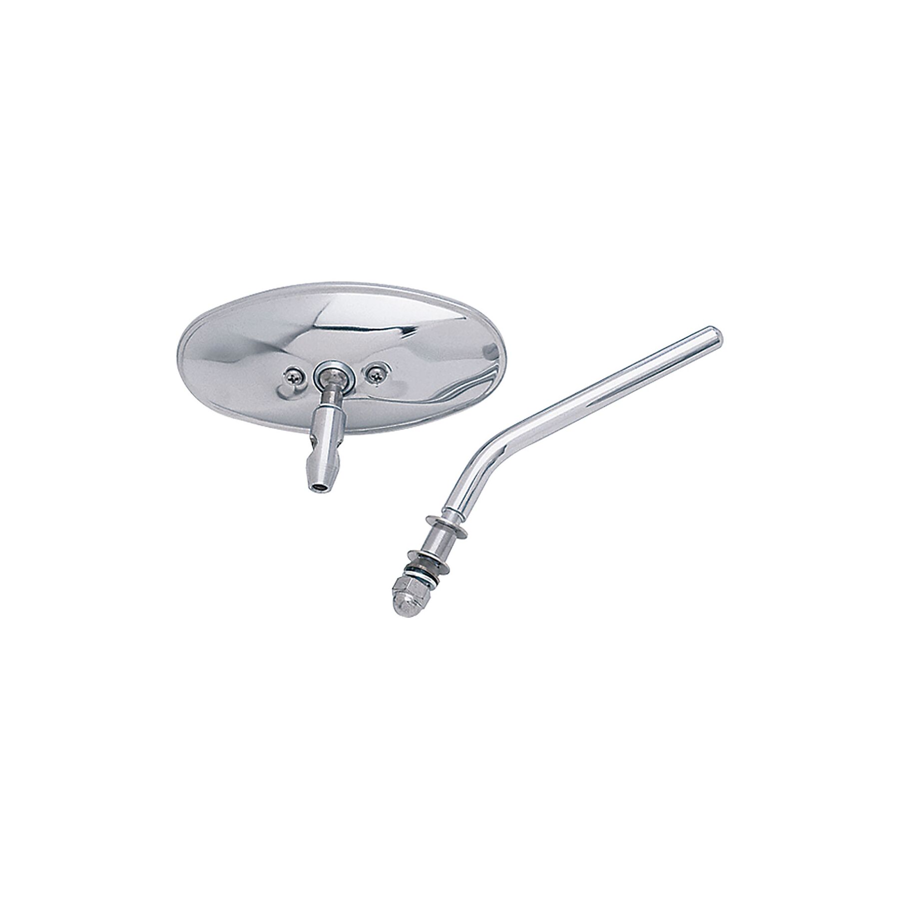 Milwaukee Twins Oval Custom Mirror For Harley