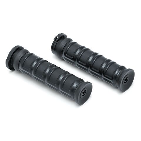 Kuryakyn Dillinger Grips For Harley With Dual Cable Throttle