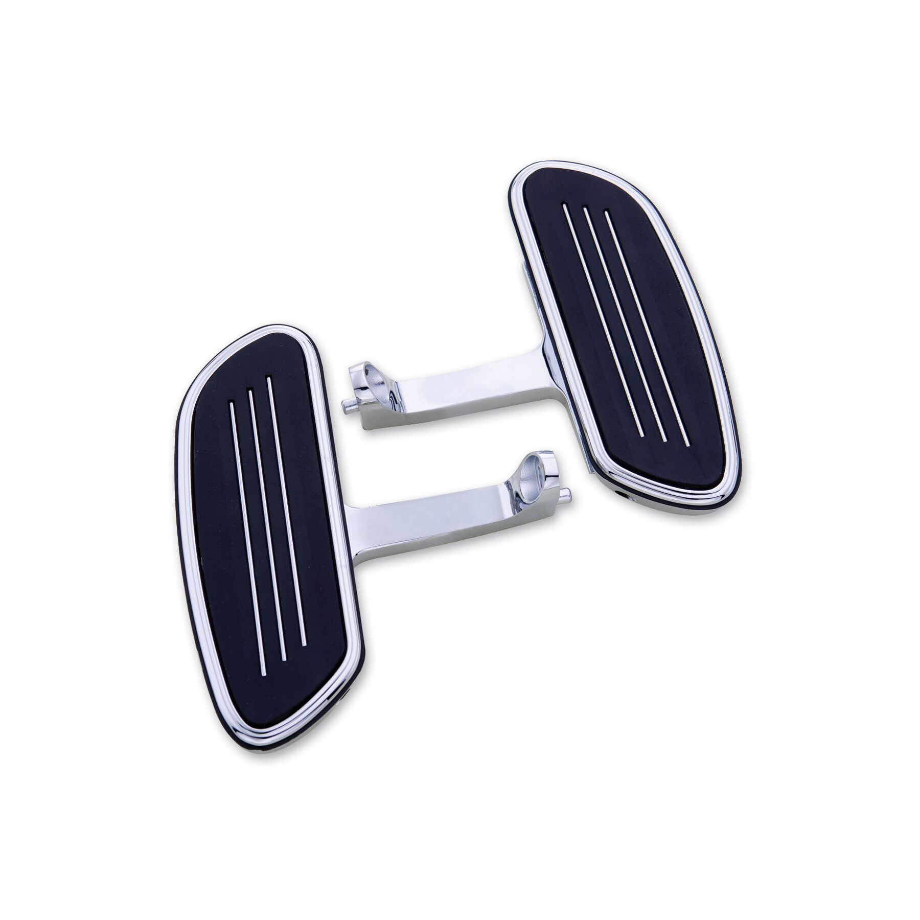 Milwaukee Twins Streamliner Passenger Floorboards Kit For Harley Touri