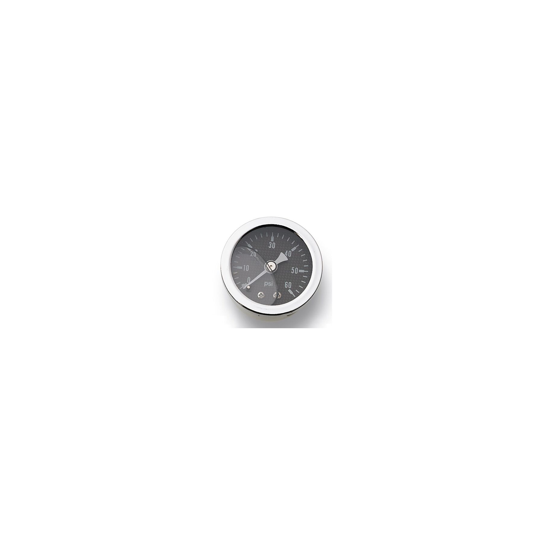 Milwaukee Twins Liquid Filled Oil Pressure Gauge