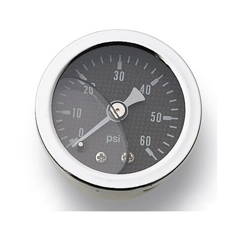 Milwaukee Twins Liquid Filled Oil Pressure Gauge