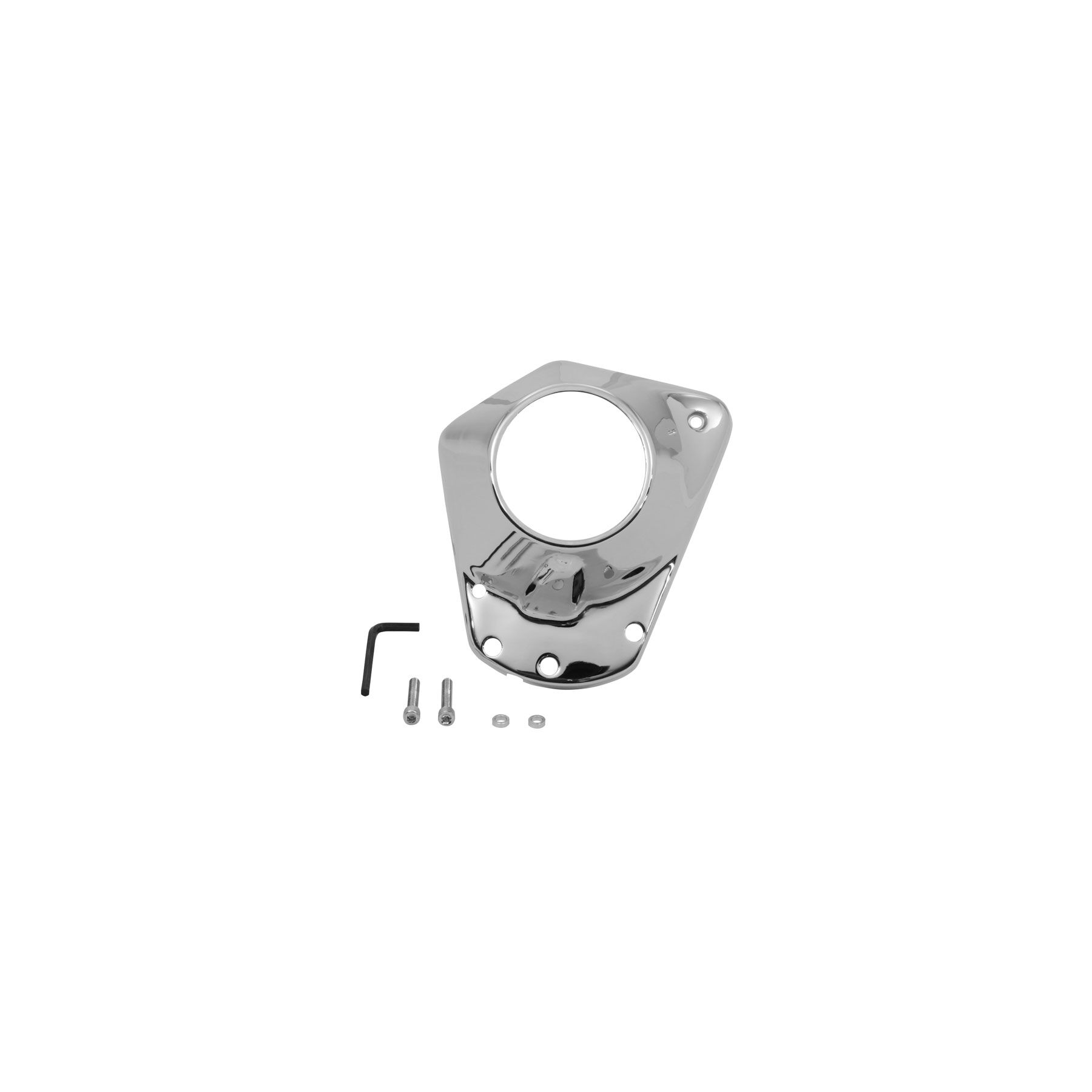 V-Twin Mfg. Form-Fitting Steel Camshaft Cover For Harley EVO 1993-2000