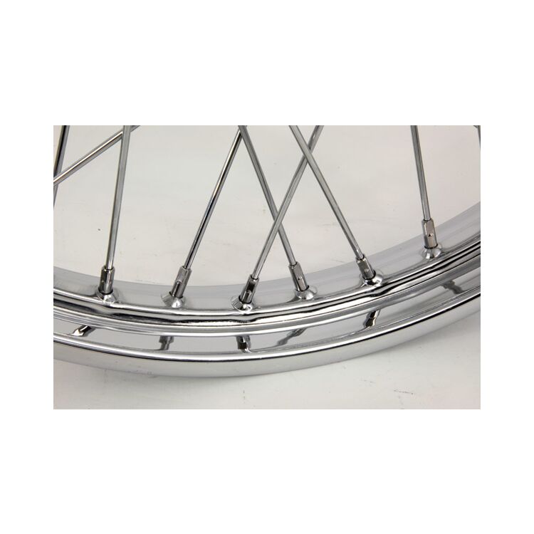 V-Twin Mfg. 40 Spoke Chrome Wheel For Harley Softail 2008-2017