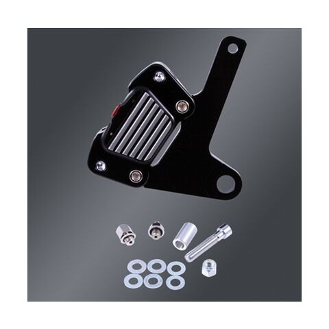 GMA Front Single Disc Brake Caliper And Bracket Kit For Harley FL 1973-1984