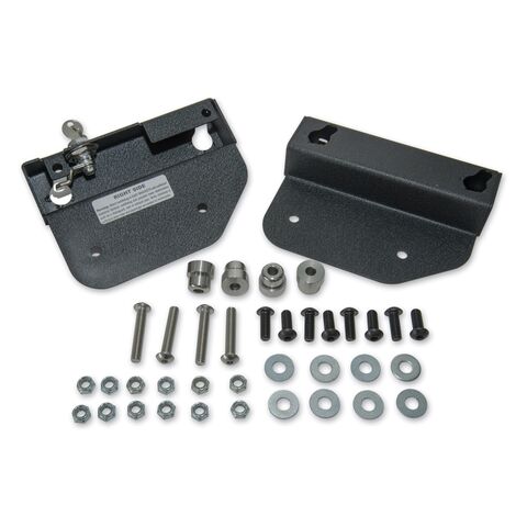 Leatherworks Quick Mounts Saddlebag Mounting System For Harley FXDF / FXDWG 2006-2017