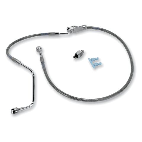 Drag Specialties Rear Brake Line Kit For Non-ABS Harley Softail 2008-2010
